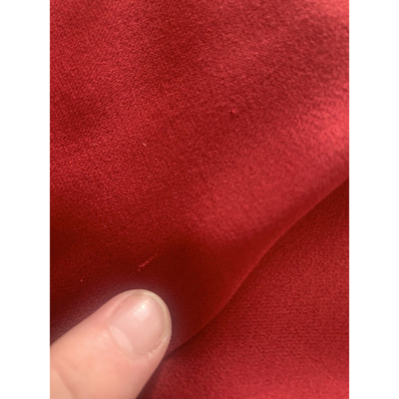 Gucci Burgundy Red Silk And Velvet Dress, EU 40, US 8 - Picture 14 of 16